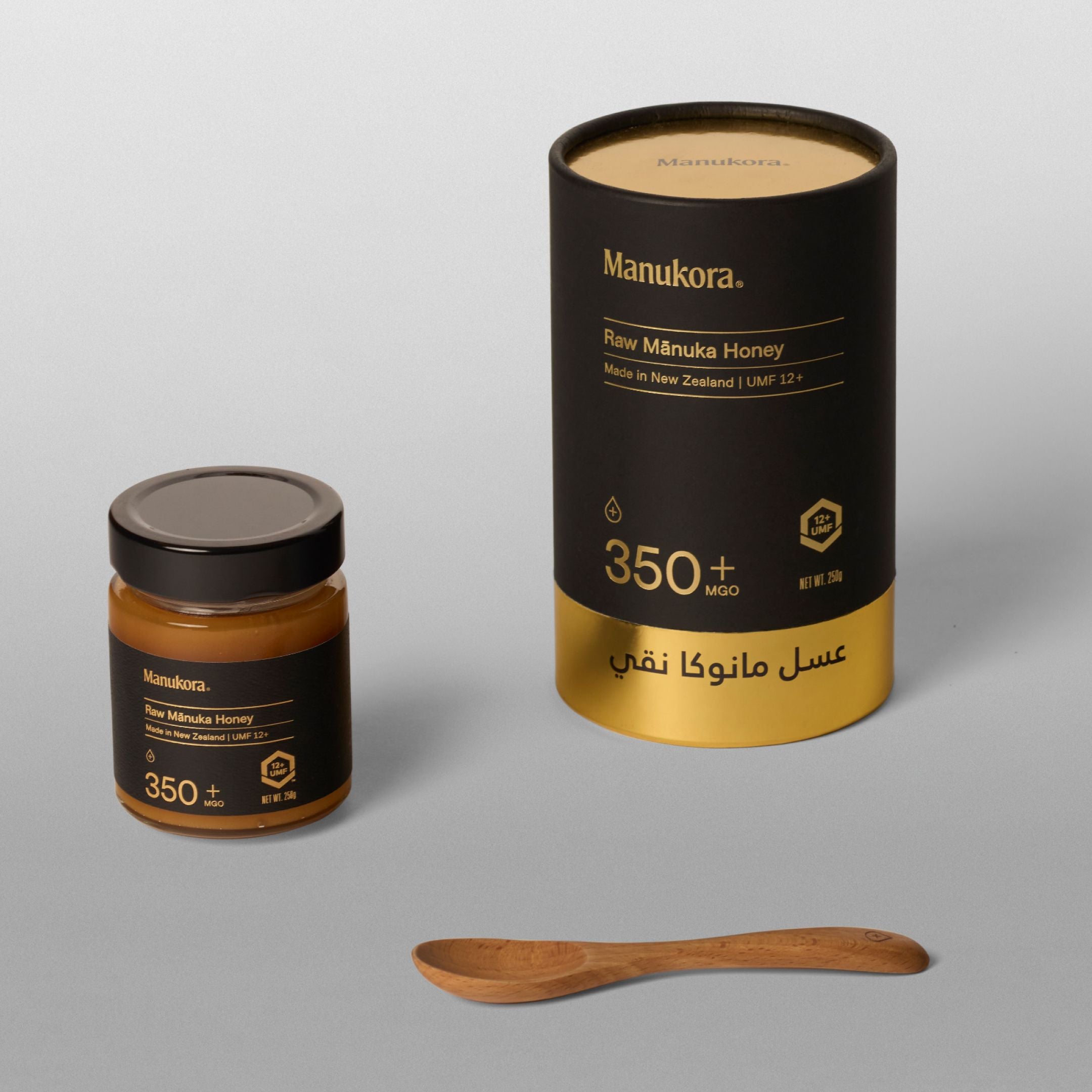 Manukora Raw Mānuka Honey MGO 350+ 250g